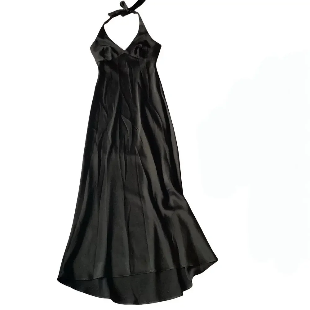 BCBG MAXAZRIA Long Halter Dress - Picture 12 of 14